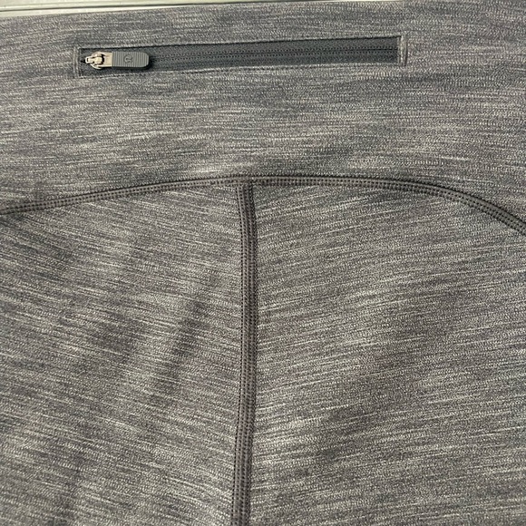 Lululemon Speed Up Tight Full On Luxtreme Brushed Heather Gray - Size 8 - Picture 5 of 9